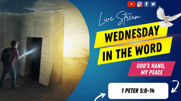 God’s Hand, My Peace | Wednesday in The Word for July 16, 2025